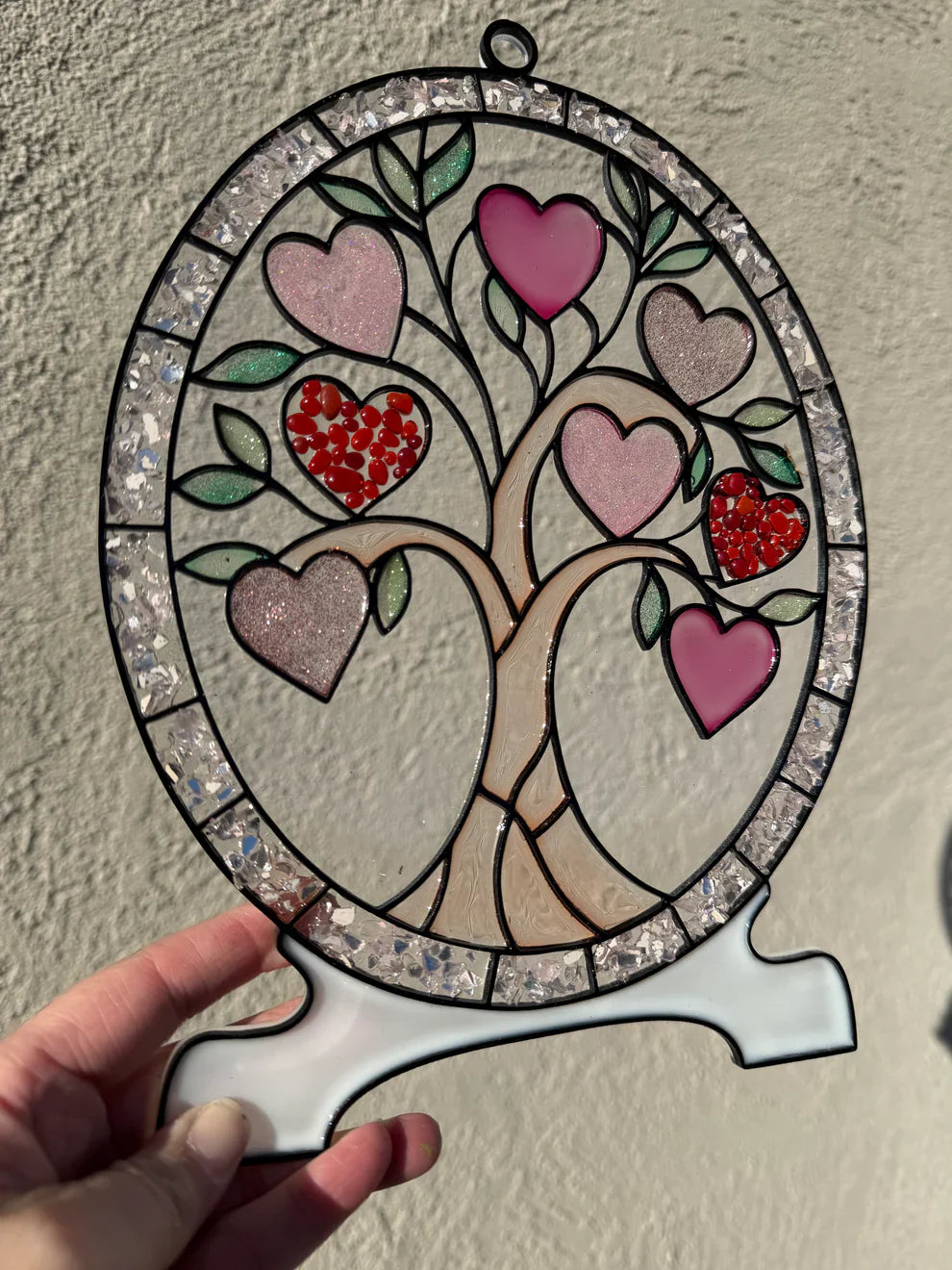 Faux Stained Glass Sun Catchers