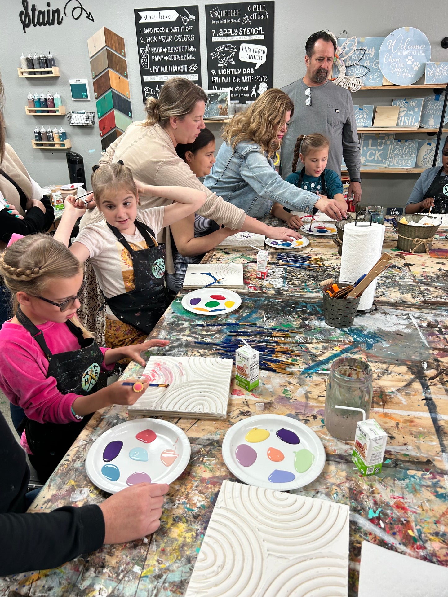 6/15/24-Paint.Laugh.Create (a special class for special needs KIDS)