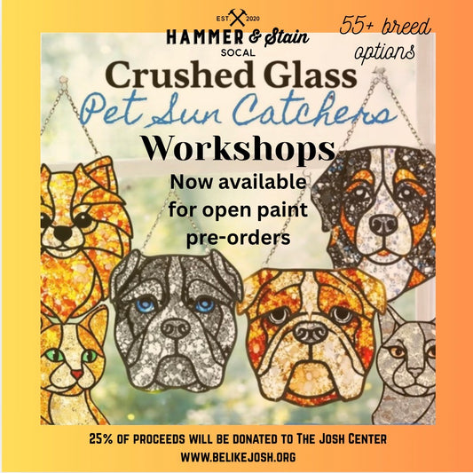 Crushed Glass Pet Sun Catchers