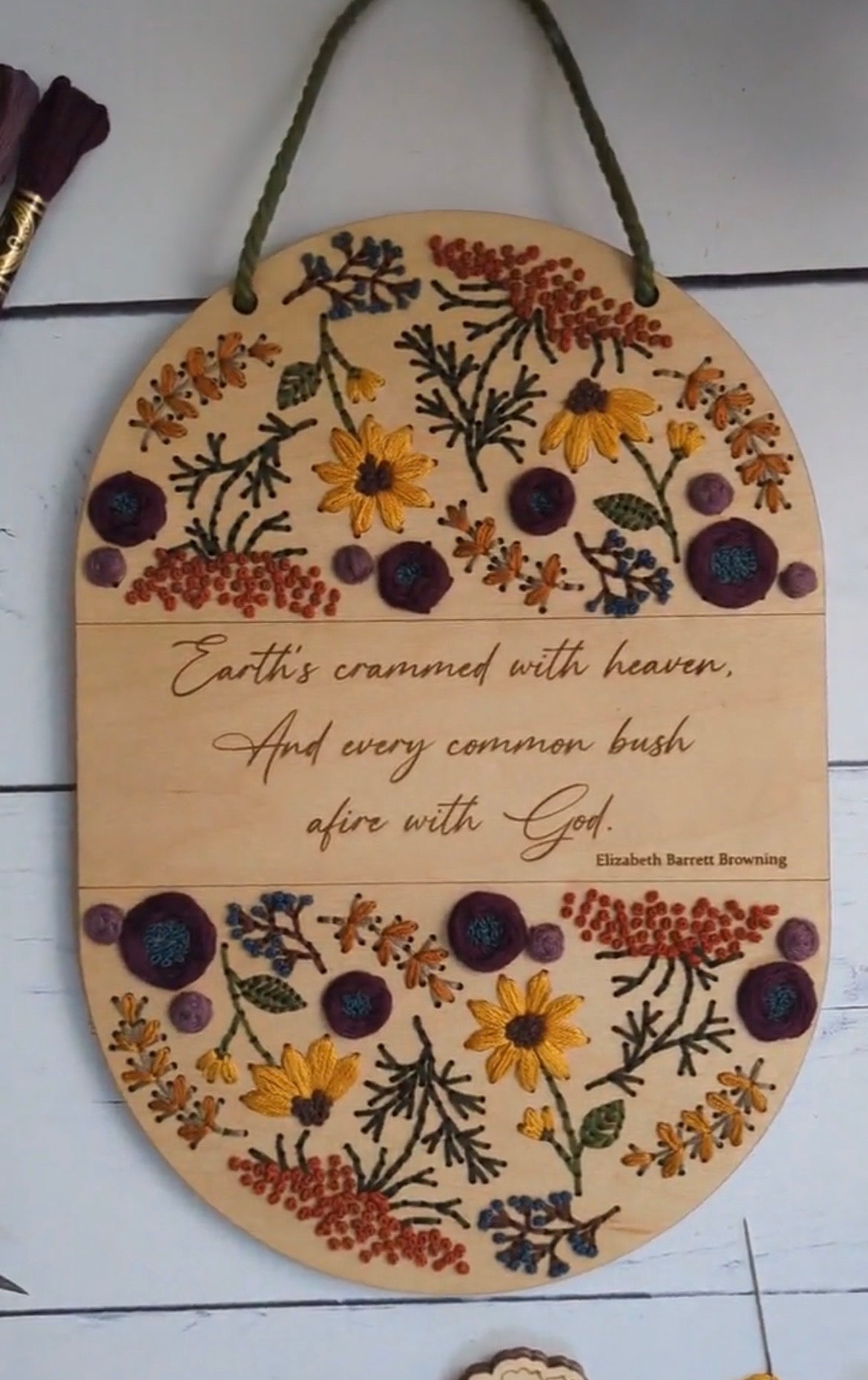 Wood Embroidery