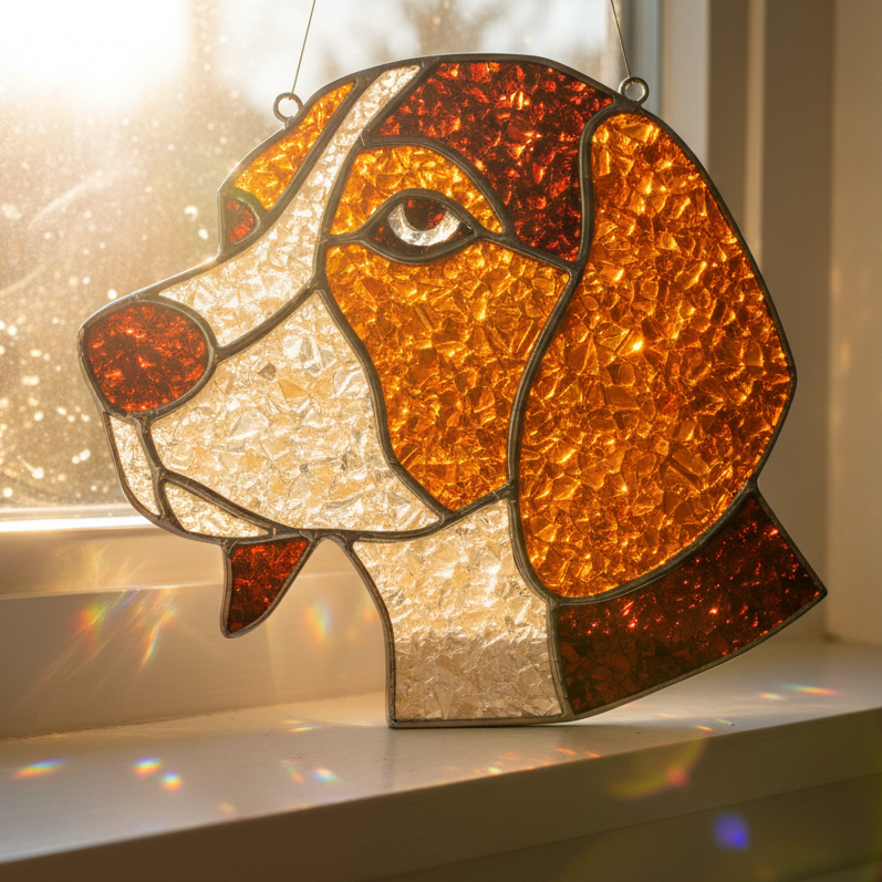 Crushed Glass Pet Sun Catchers