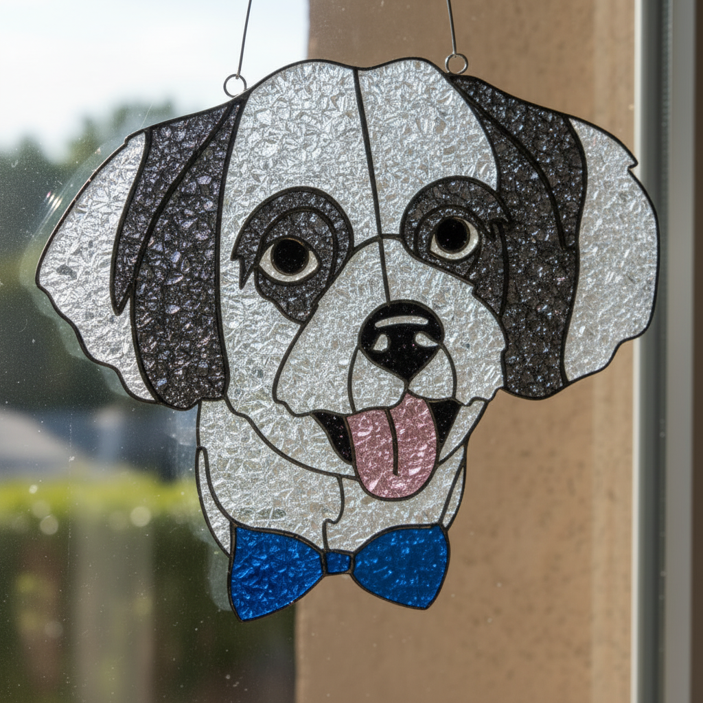 Crushed Glass Pet Sun Catchers