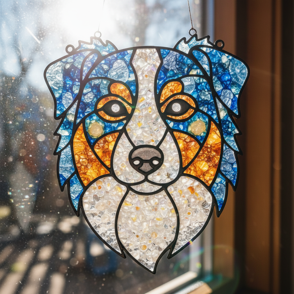 Crushed Glass Pet Sun Catchers
