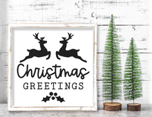 Christmas 18x18 framed signs