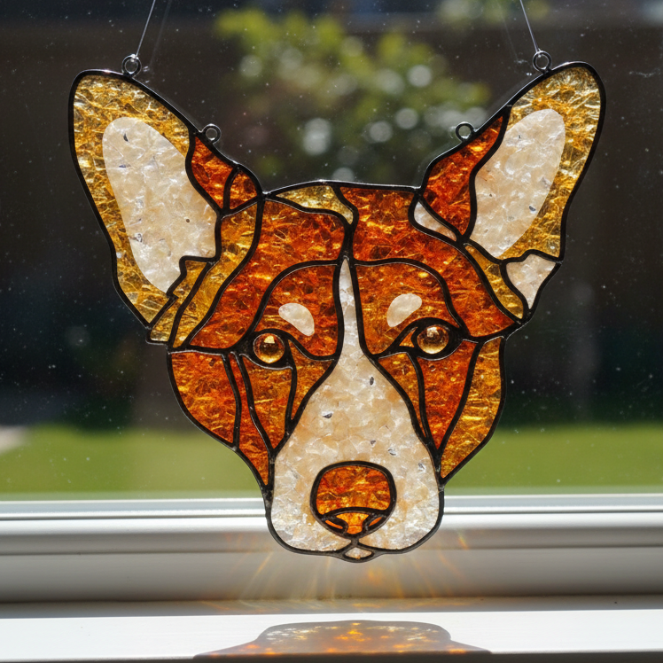 Crushed Glass Pet Sun Catchers