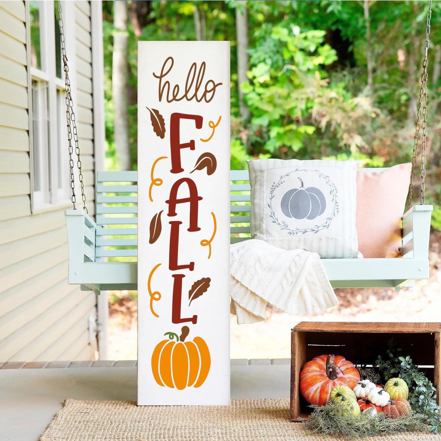 Fall Porch Planks