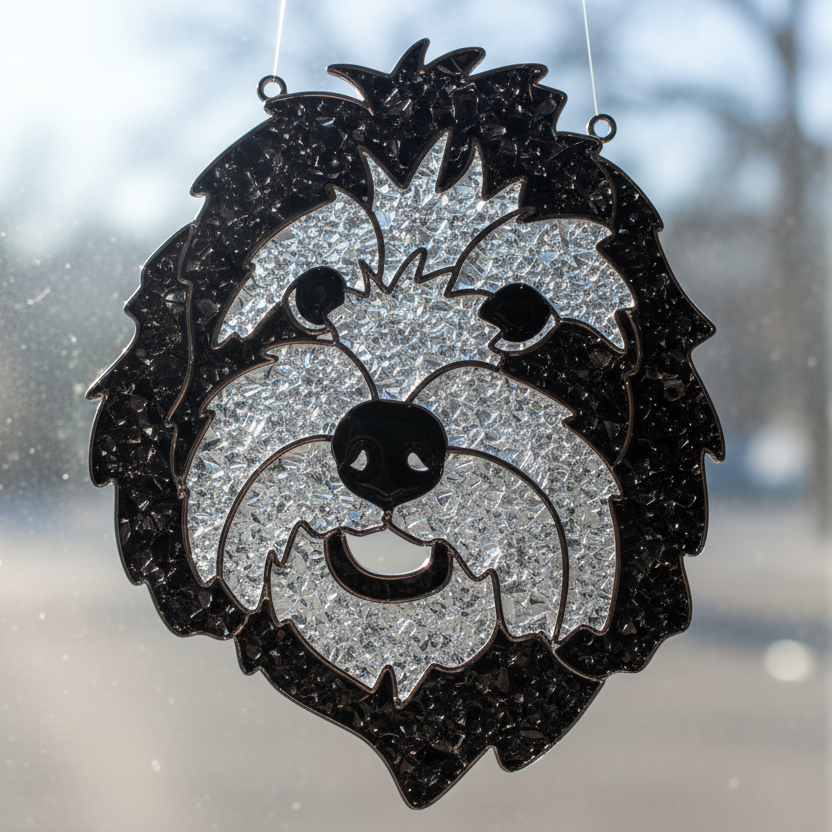 Crushed Glass Pet Sun Catchers