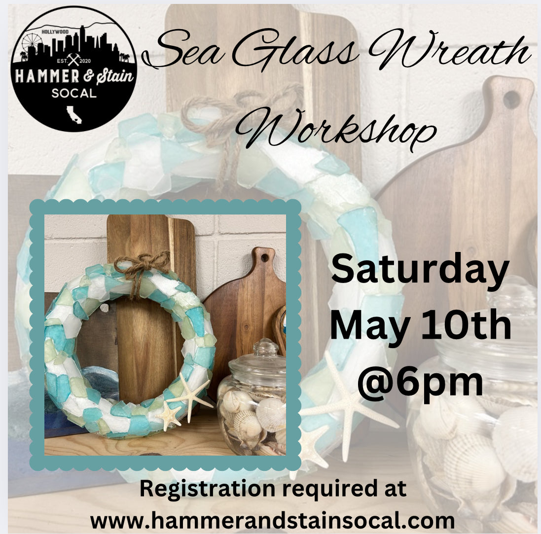 Seaglass Wreath