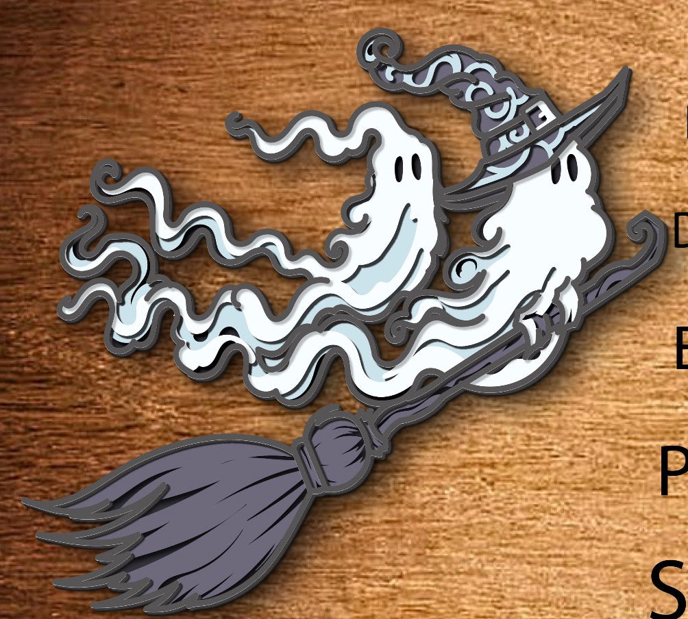 3D Layered Halloween Projects
