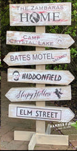 Halloween/Fall/Christmas Directional Sign