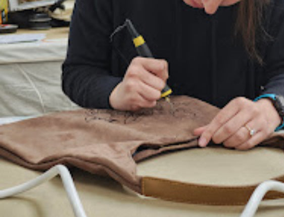 Friday, January 30th @6pm-Boho Bag burning workshop