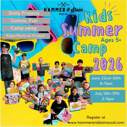 WEEKLY Summer Art Camp for Kids Ages 5+