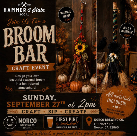 Sunday, September 27th @2pm-Norco Brewing Co. Craft Event