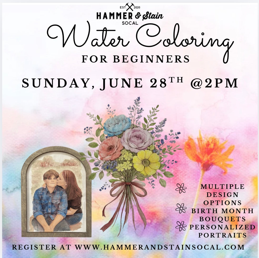 Water Coloring for Beginners