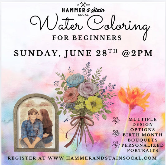 Water Coloring for Beginners