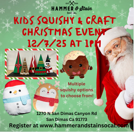 12/7/25-Kids Squishy and Craft Christmas Event