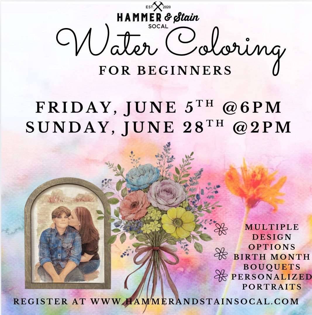 Water Coloring for Beginners