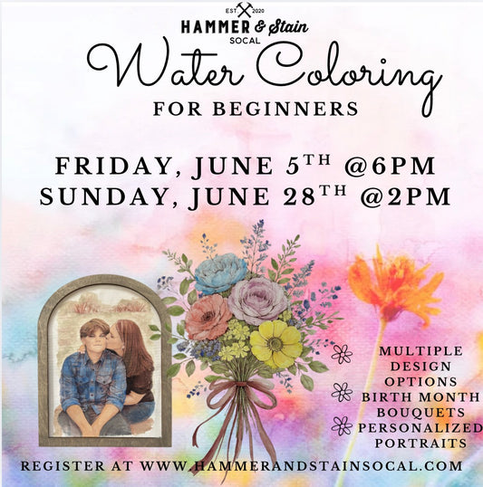 Water Coloring for Beginners