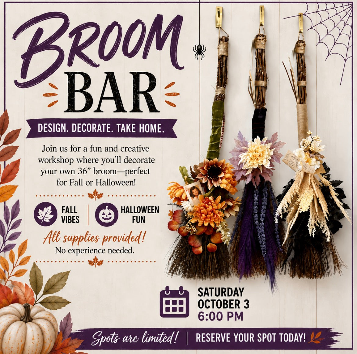 Broom Bar Workshop