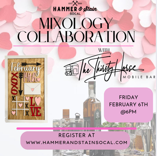 Friday, February 6th @6pm-Mixology Collaboration with The Thirsty Horse