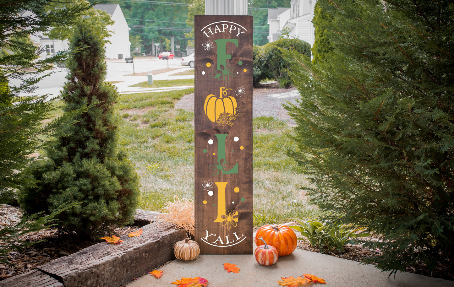 Fall Porch Planks