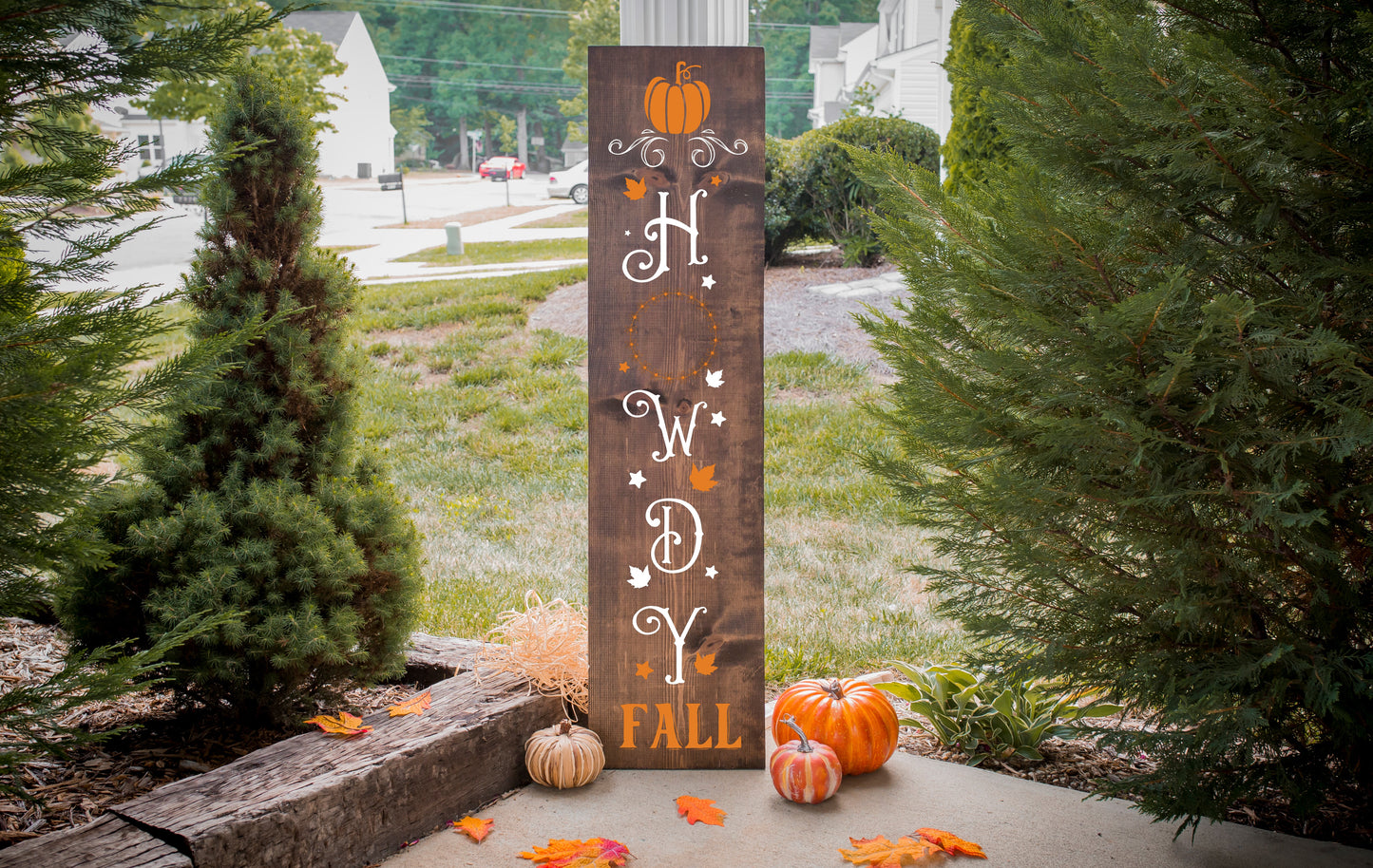 Fall Porch Planks