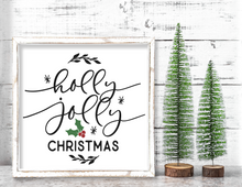 Christmas 18x18 framed signs