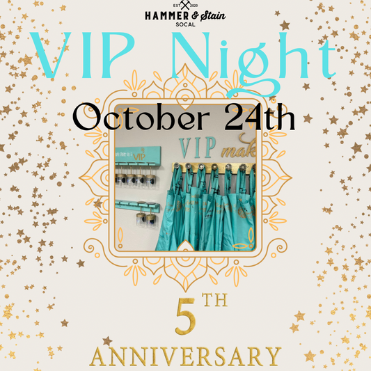 Friday, October 24th- VIP Night!!!