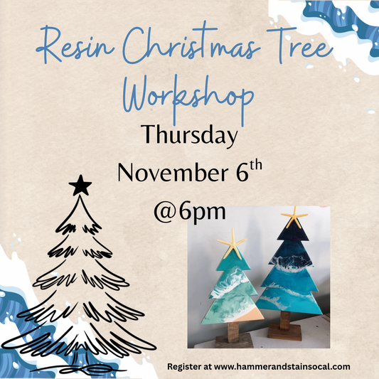 Resin Christmas Tree