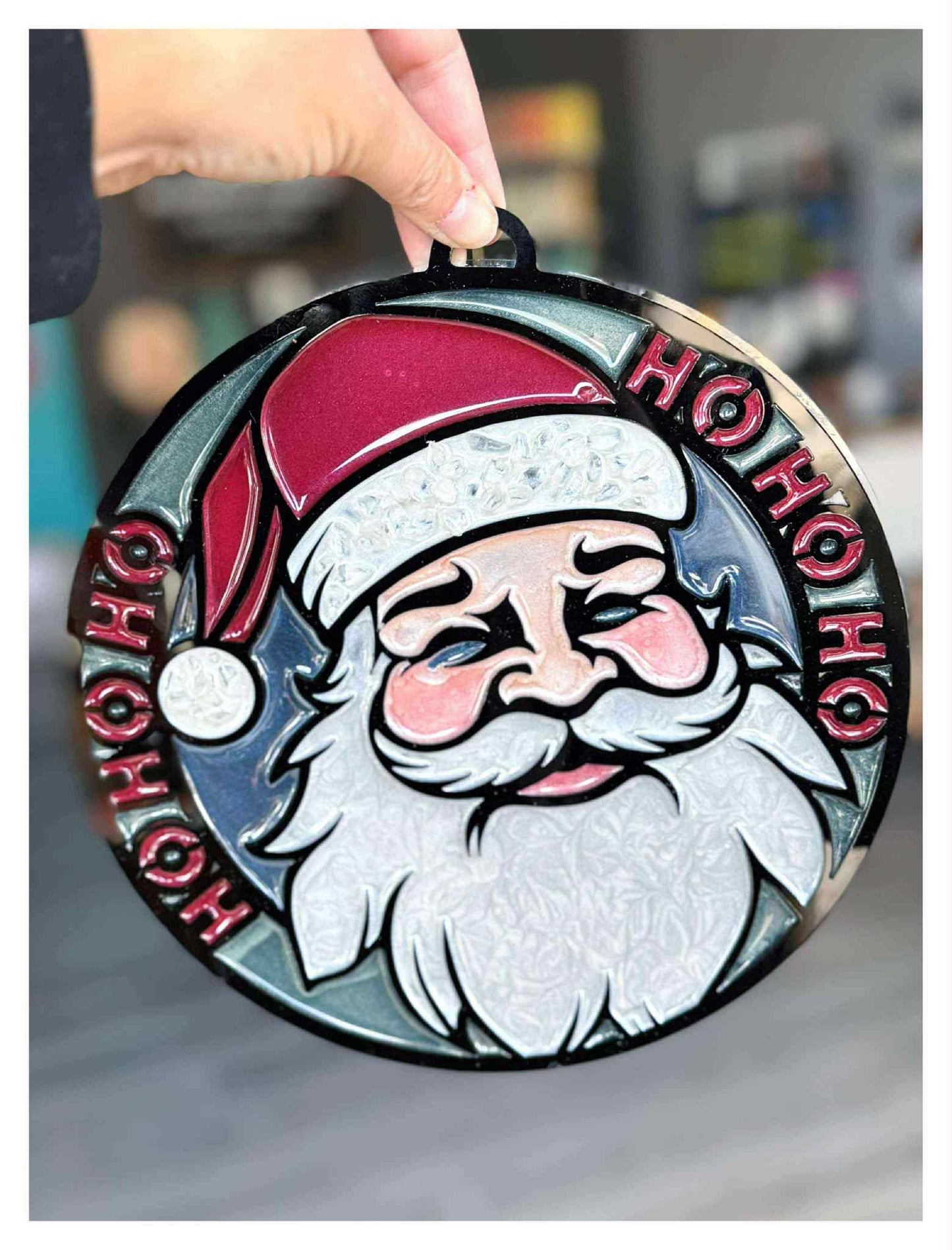 Christmas Faux Stained Glass workshop