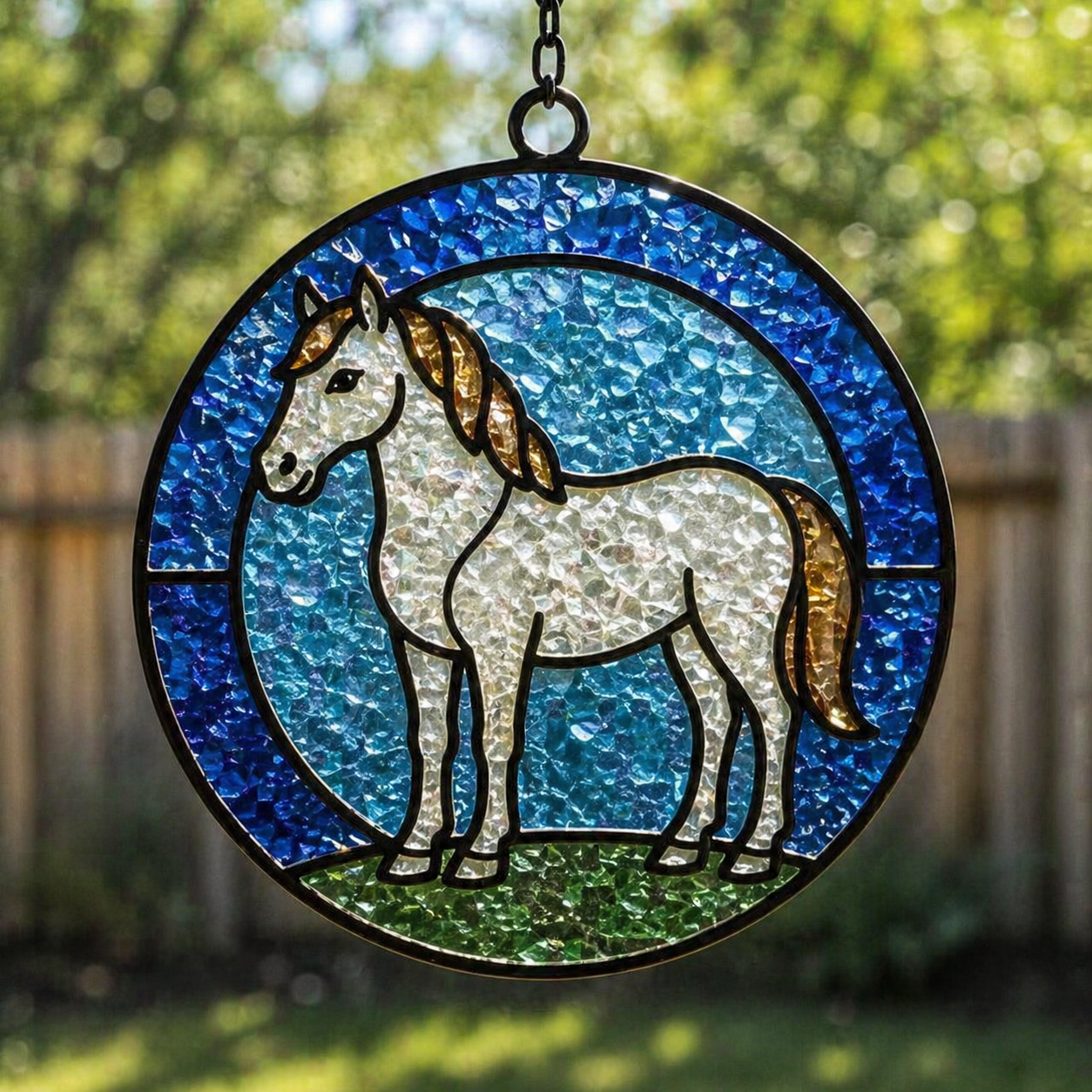 Crushed Glass Pet Sun Catchers