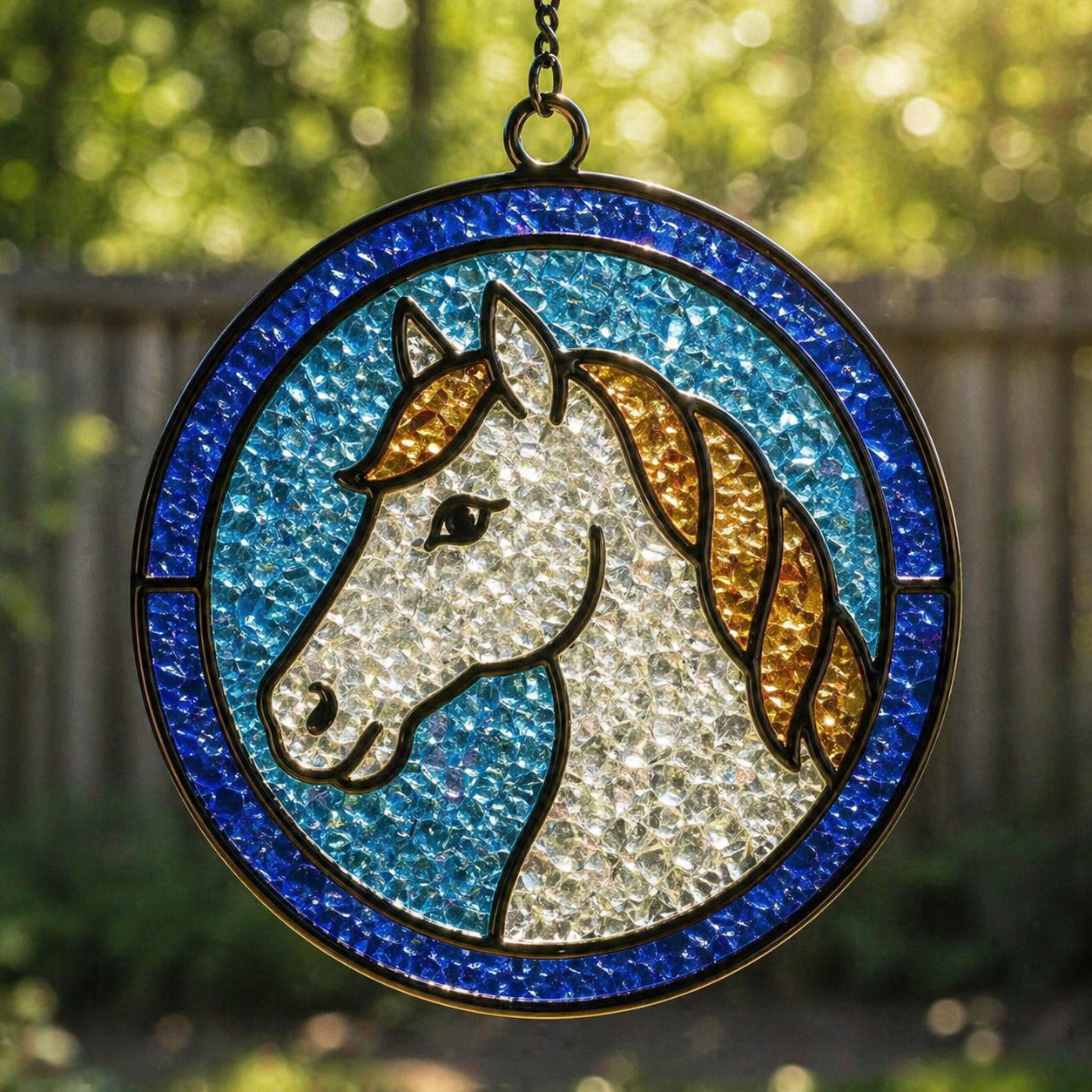 Crushed Glass Pet Sun Catchers