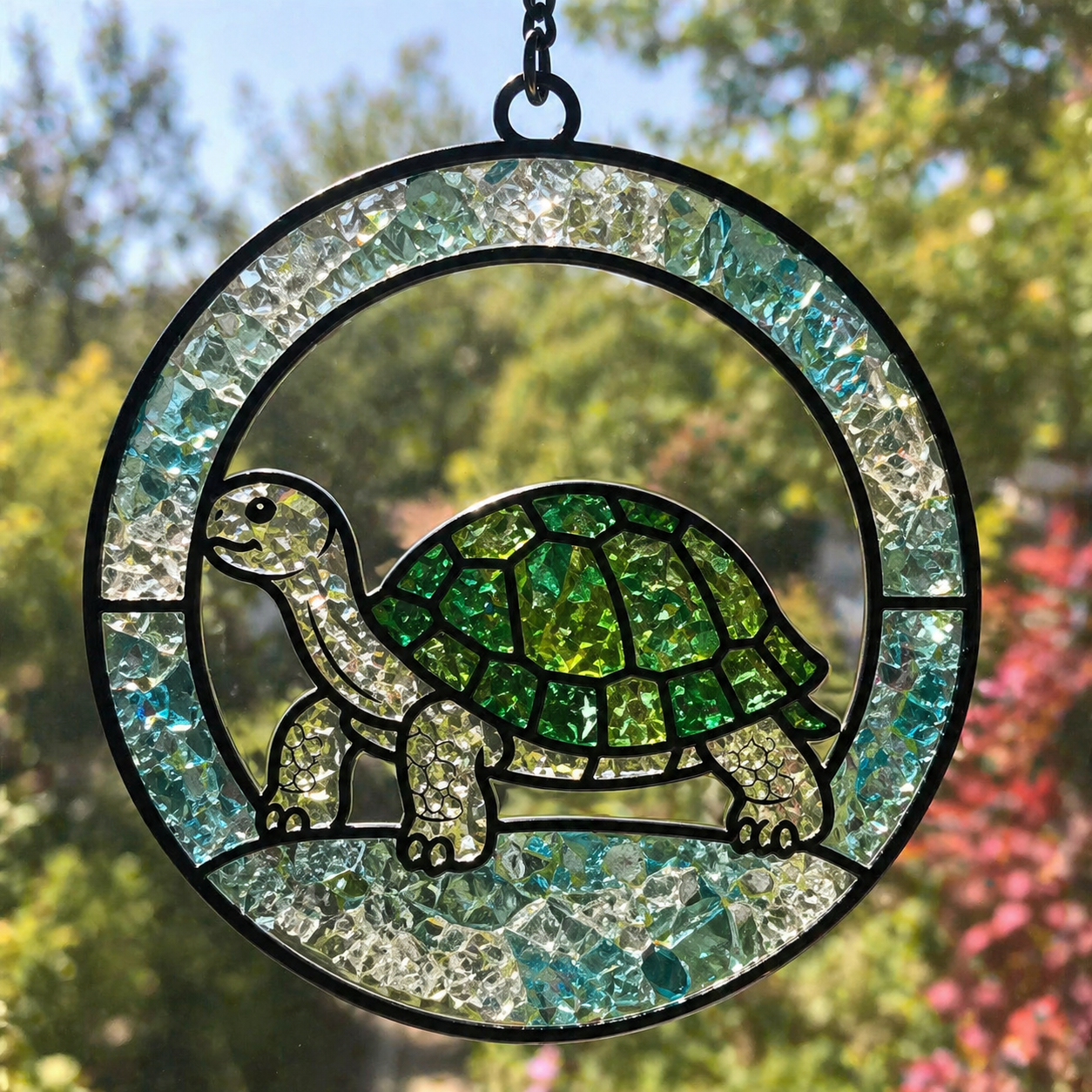 Crushed Glass Pet Sun Catchers