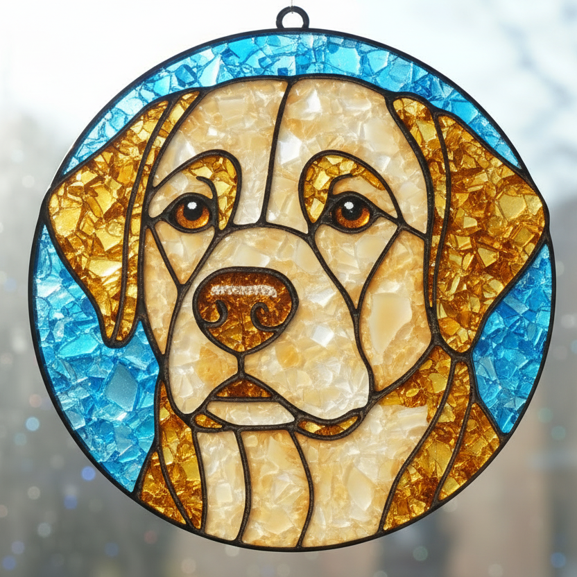 Crushed Glass Pet Sun Catchers