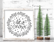 Christmas 18x18 framed signs