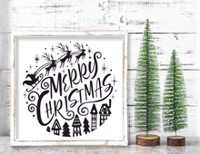 Christmas 18x18 framed signs