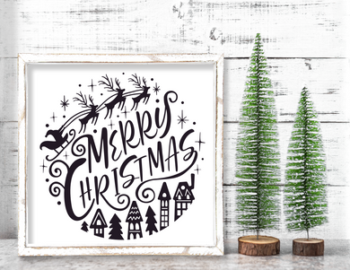 Christmas 18x18 framed signs-12/7/23