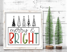 Christmas 18x18 framed signs