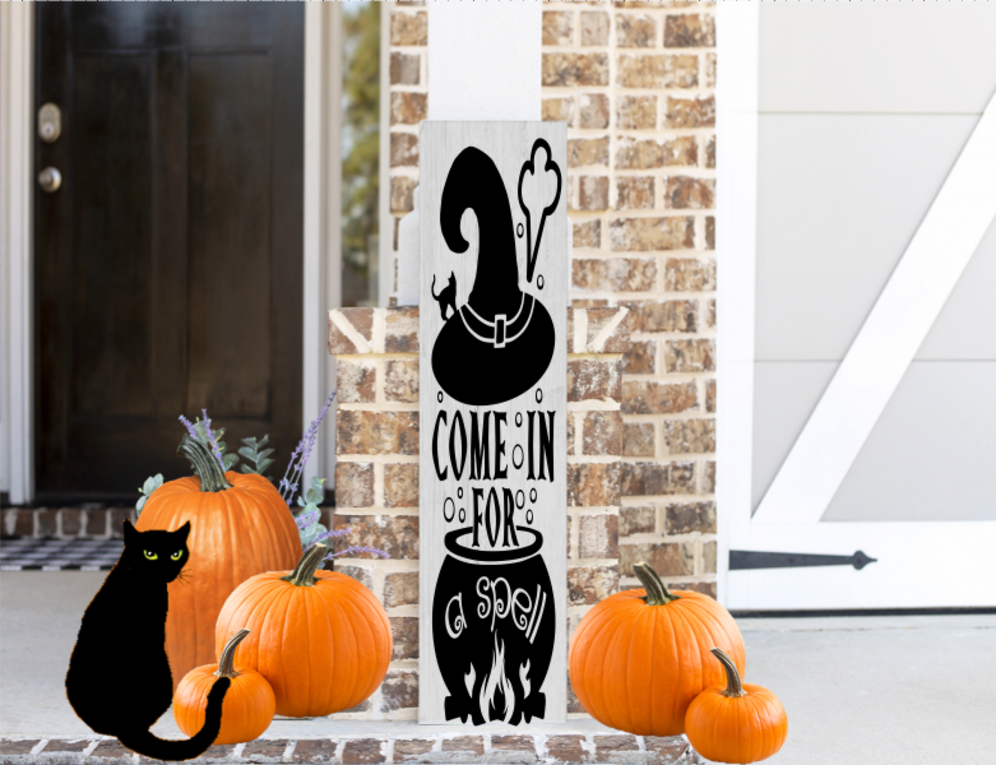 Halloween Porch Plank