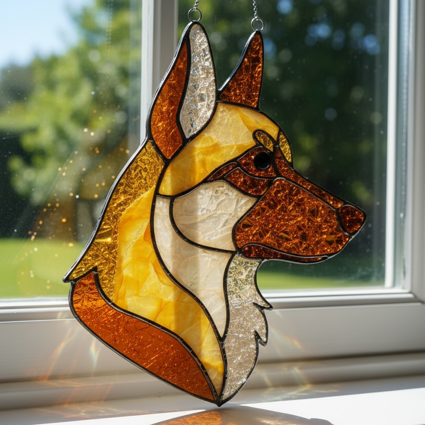 Crushed Glass Pet Sun Catchers