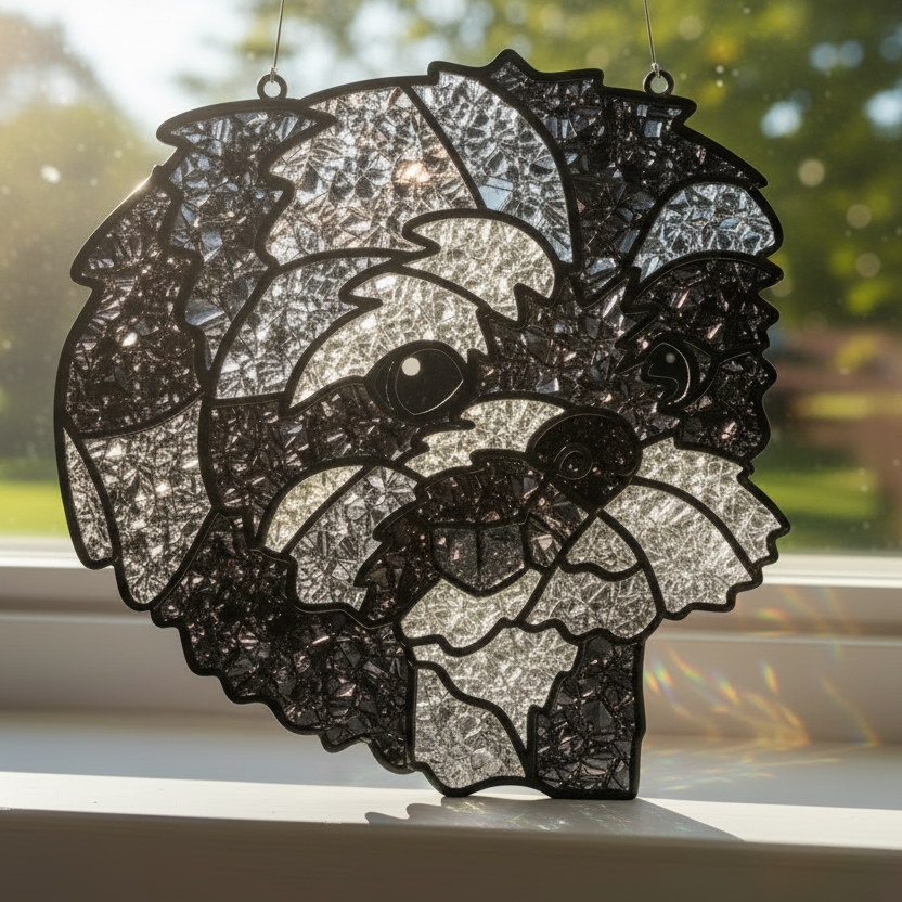 Crushed Glass Pet Sun Catchers