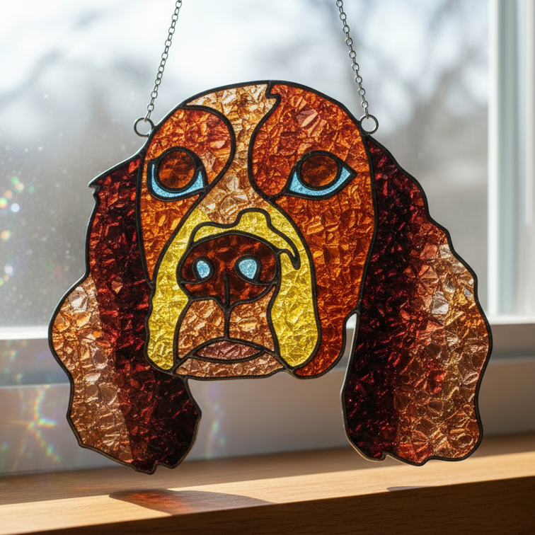 Crushed Glass Pet Sun Catchers