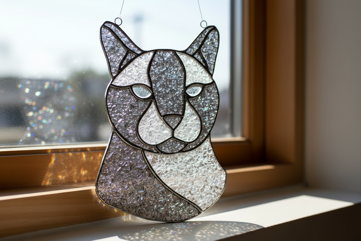 Crushed Glass Pet Sun Catchers
