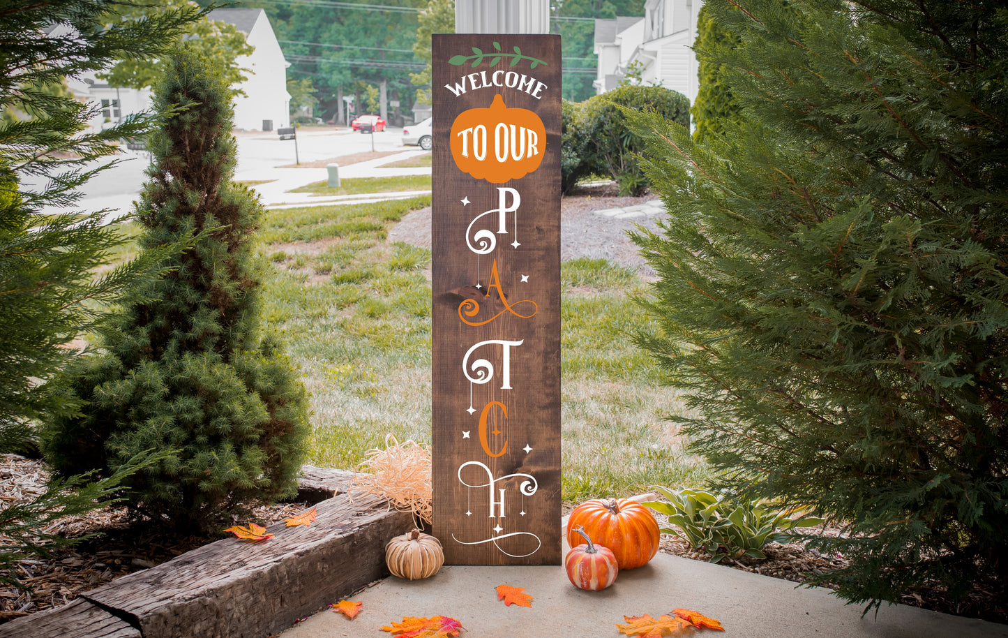 Fall Porch Planks