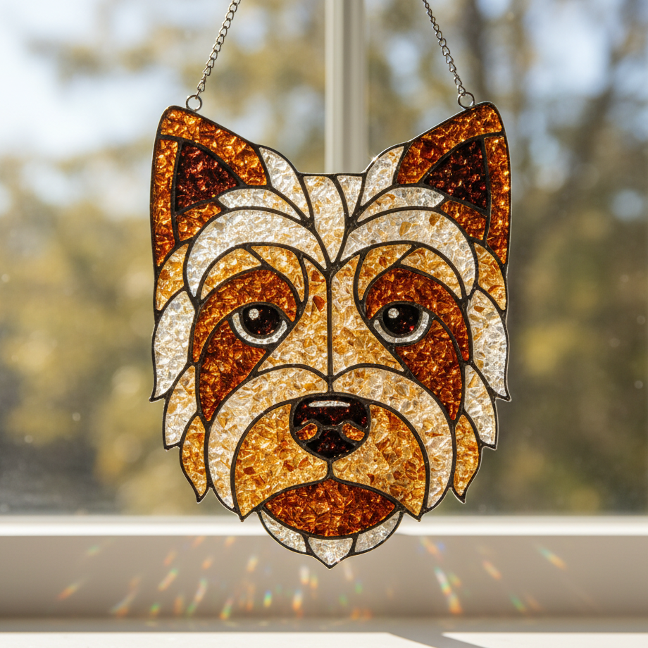 Crushed Glass Pet Sun Catchers