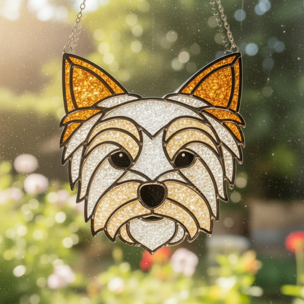 Crushed Glass Pet Sun Catchers
