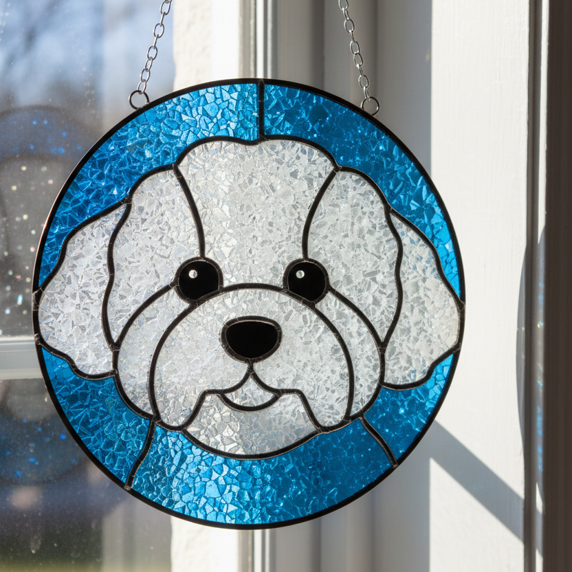 Crushed Glass Pet Sun Catchers