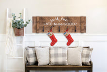Rustic stocking holders