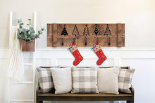 Rustic stocking holders