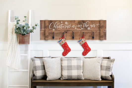 Rustic stocking holders